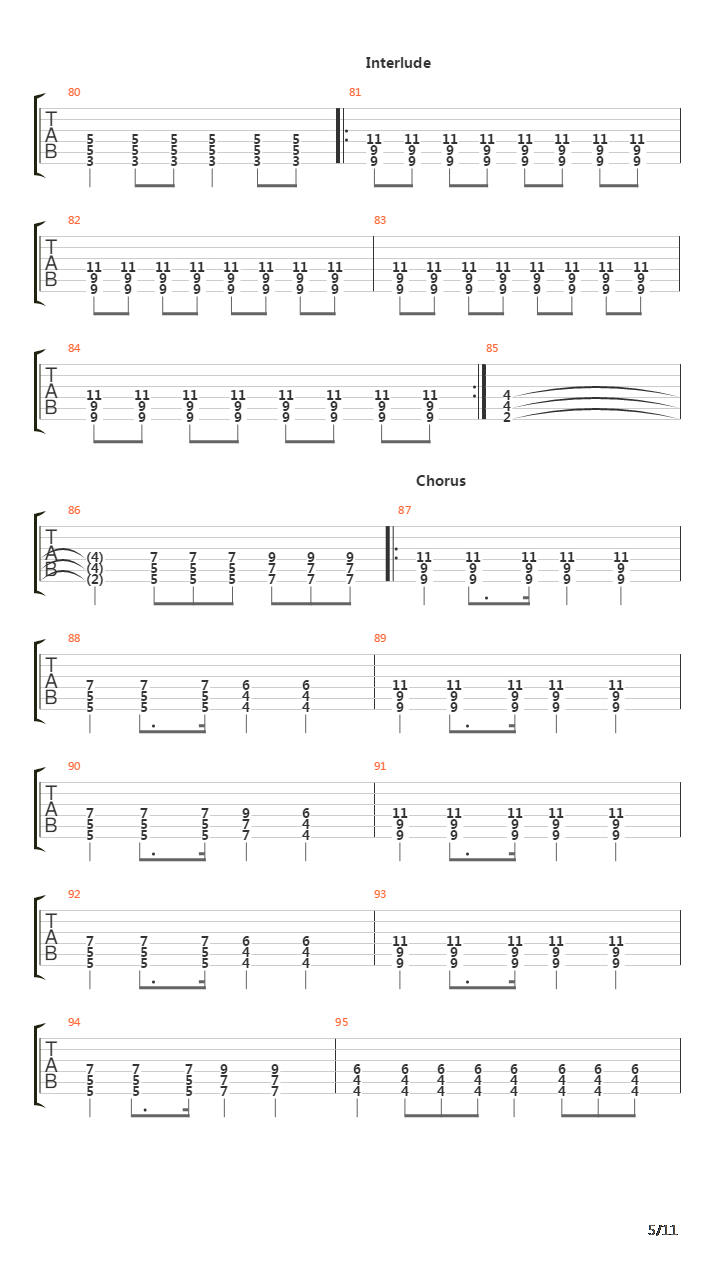 When Gjallhorn Will Sound吉他谱