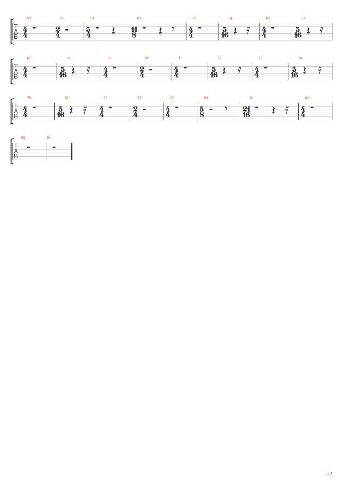 A Pleasant Shade Of Grey Part VIII吉他谱