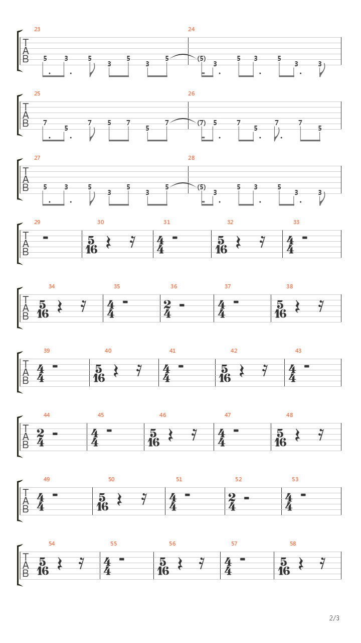 A Pleasant Shade Of Grey Part VIII吉他谱