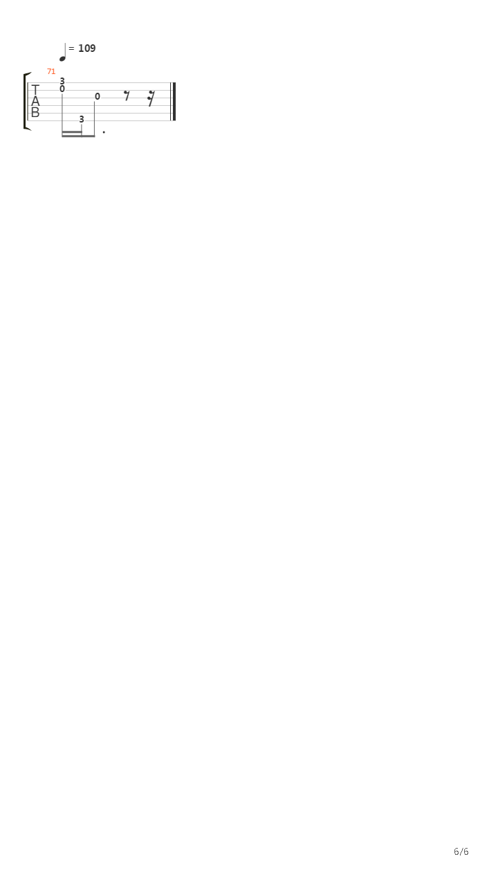 Etude 16 No. 23吉他谱
