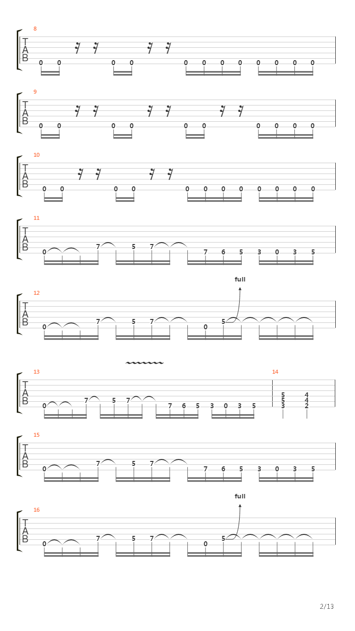 Wall Of Sound吉他谱