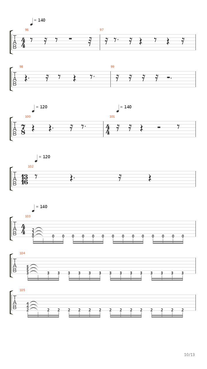 Wall Of Sound吉他谱