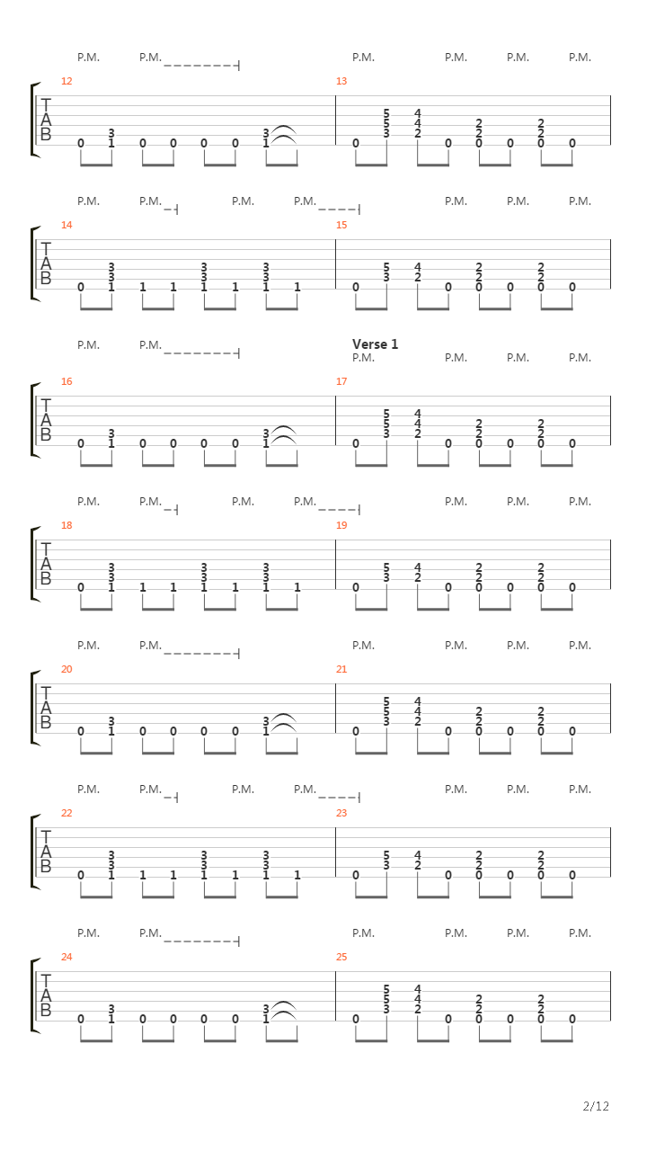 100 Ways To Hate吉他谱