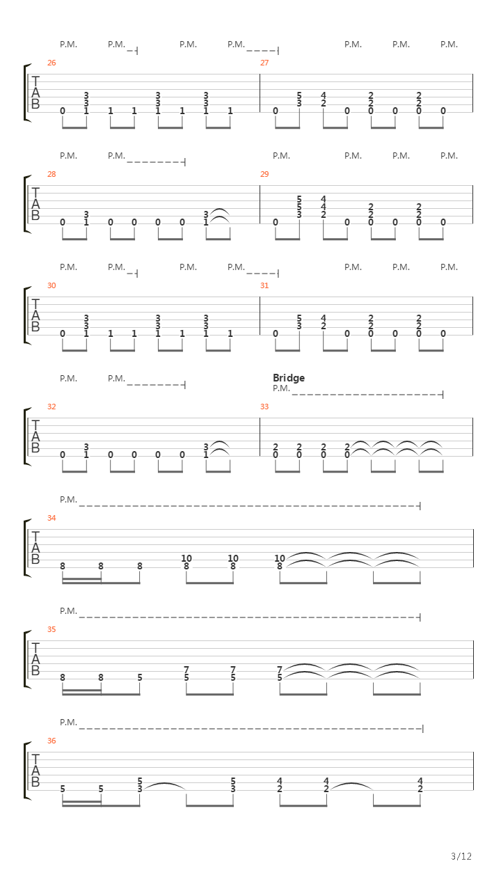 100 Ways To Hate吉他谱