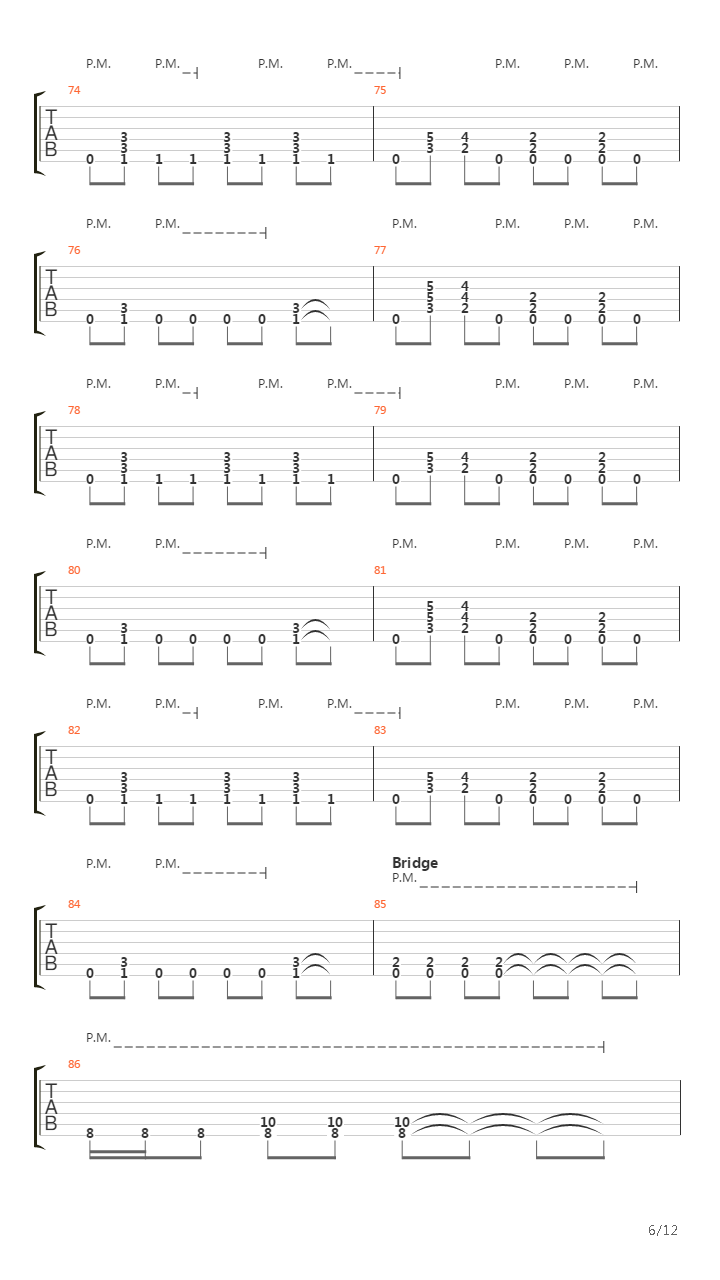 100 Ways To Hate吉他谱