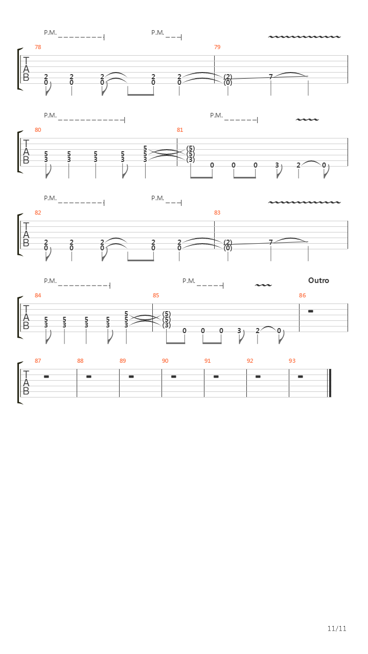 Bulletproof吉他谱
