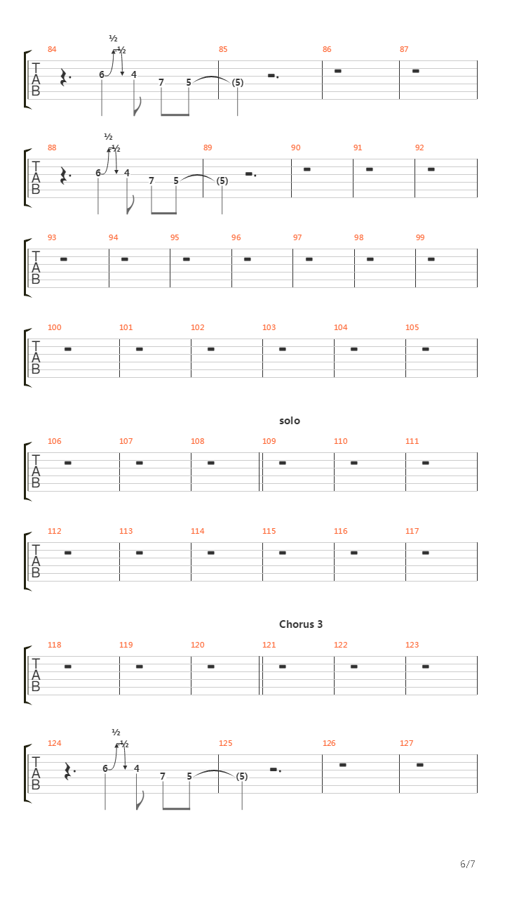 Rope吉他谱