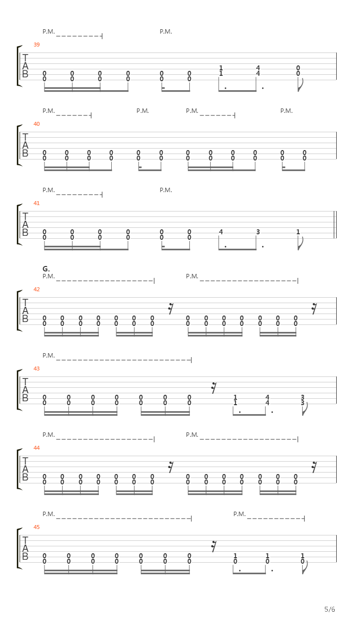 Bottom Feeders(1723)吉他谱