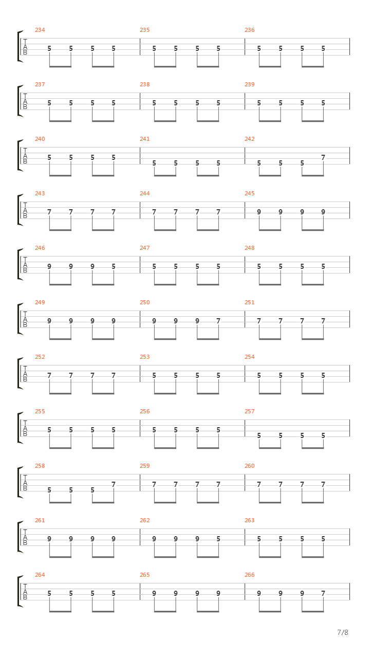 Historia De Verao吉他谱