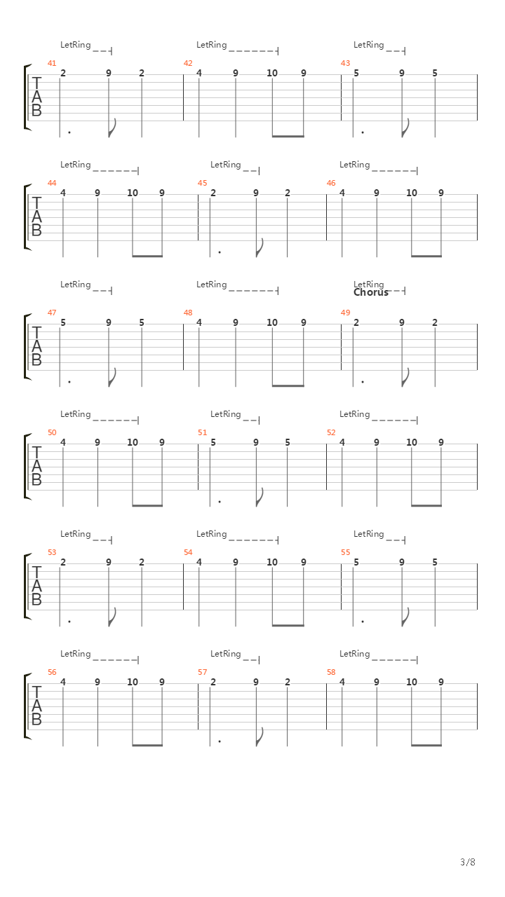 The Hard Way吉他谱