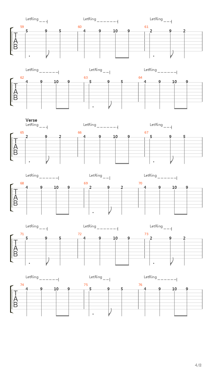 The Hard Way吉他谱