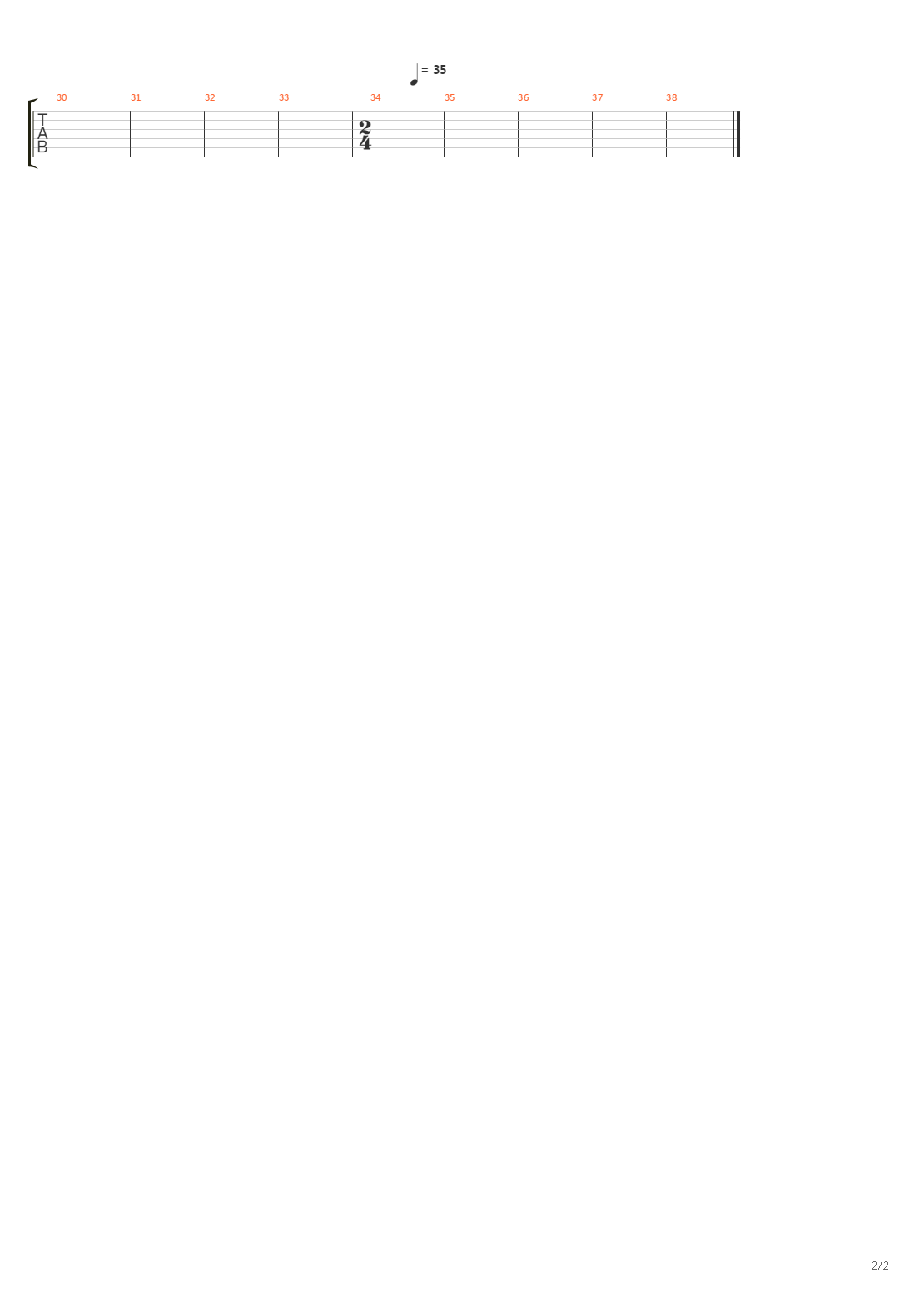 La Scoumoune吉他谱