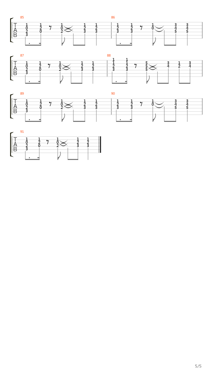 December 1963 (Oh What A Night)吉他谱