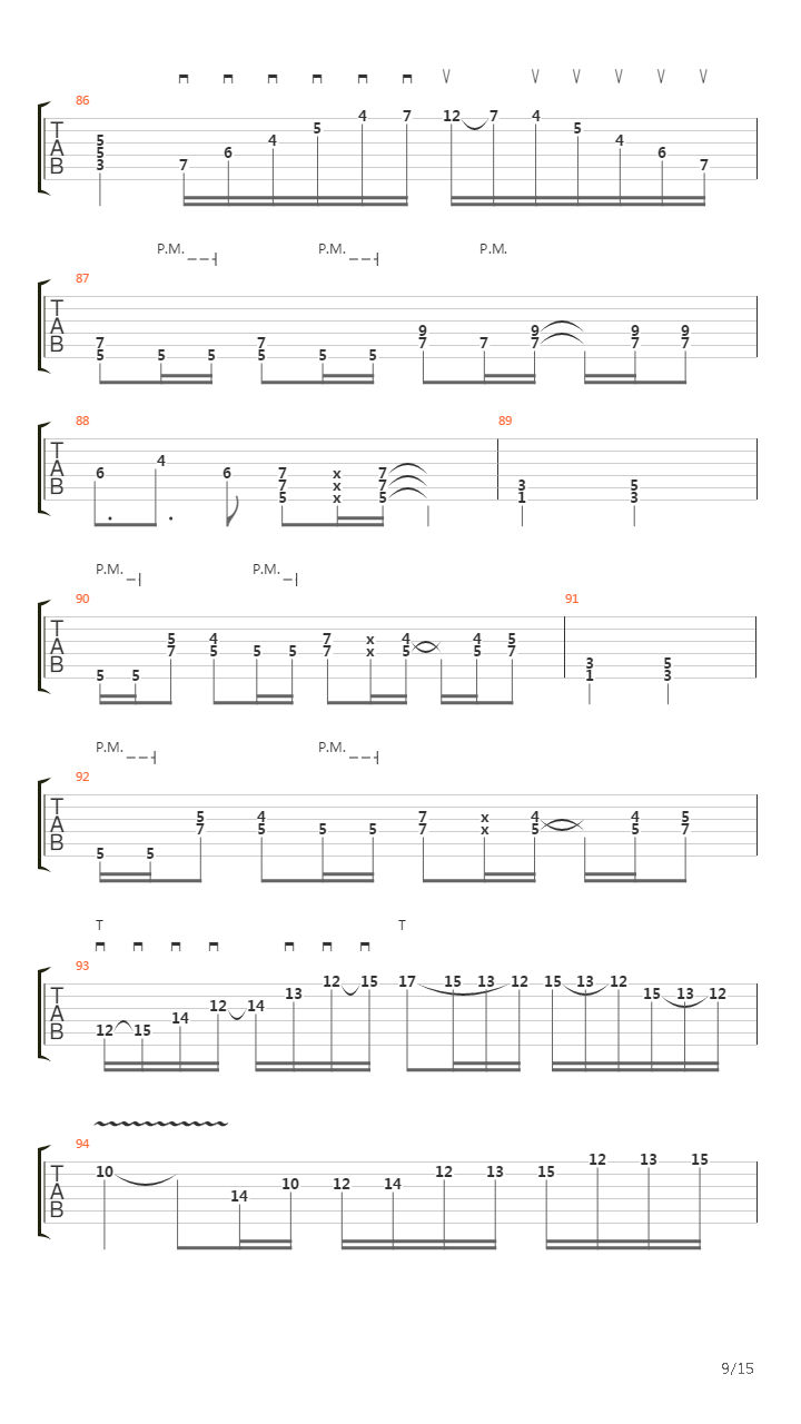 Level 5 -Judgelight-吉他谱