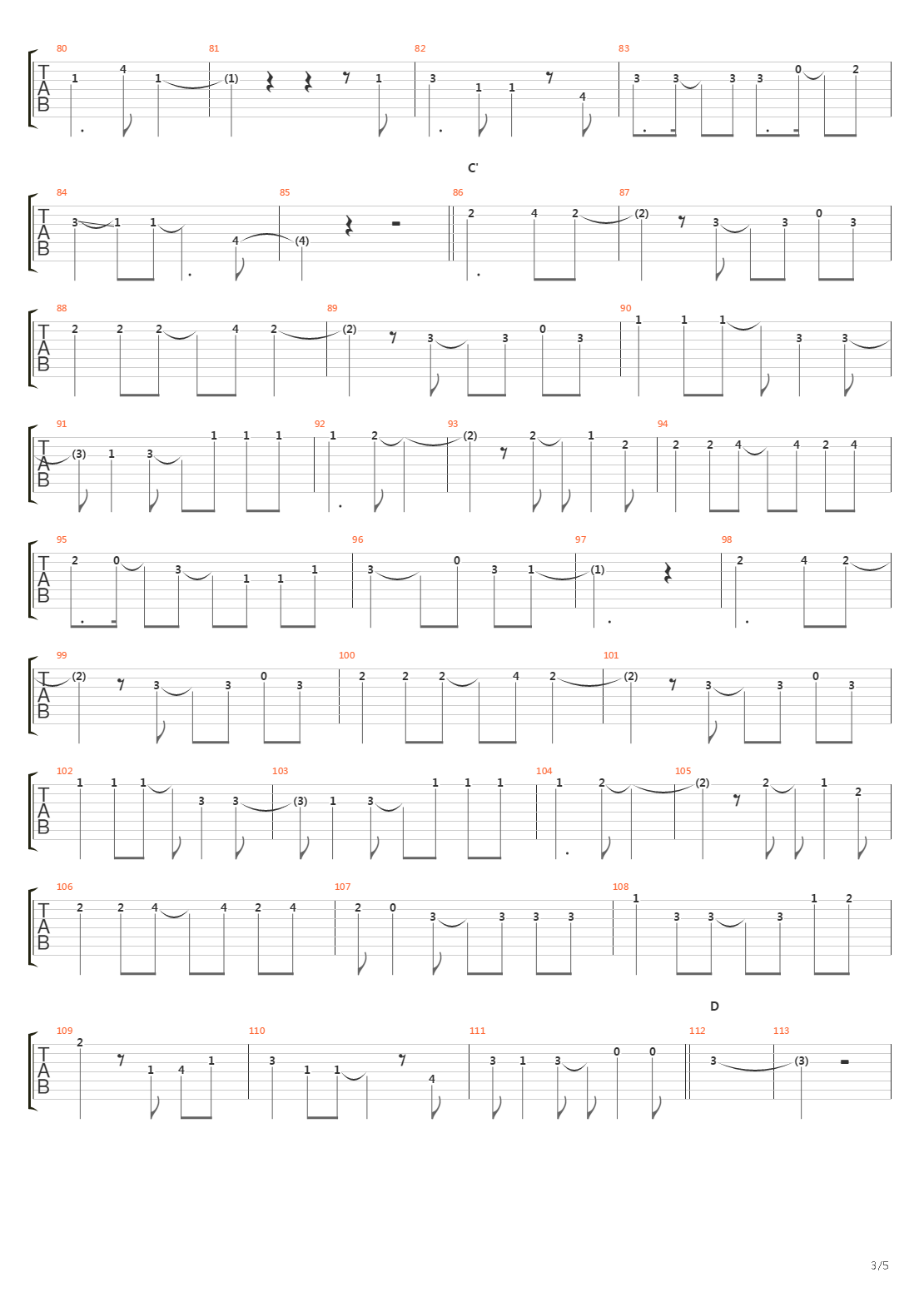 Journey Through The Decade吉他谱