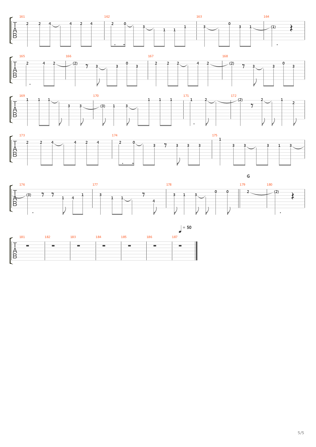 Journey Through The Decade吉他谱