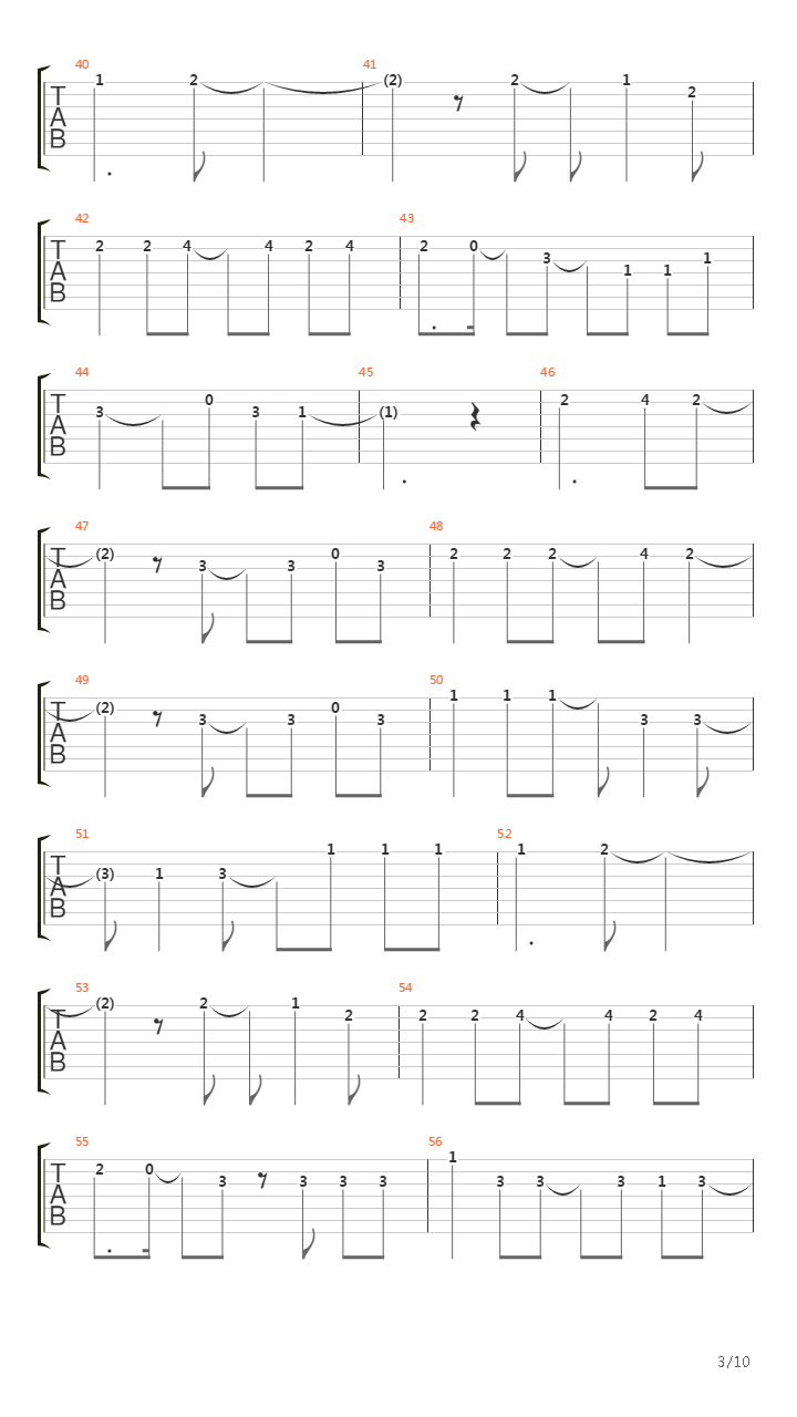 Journey Through The Decade吉他谱