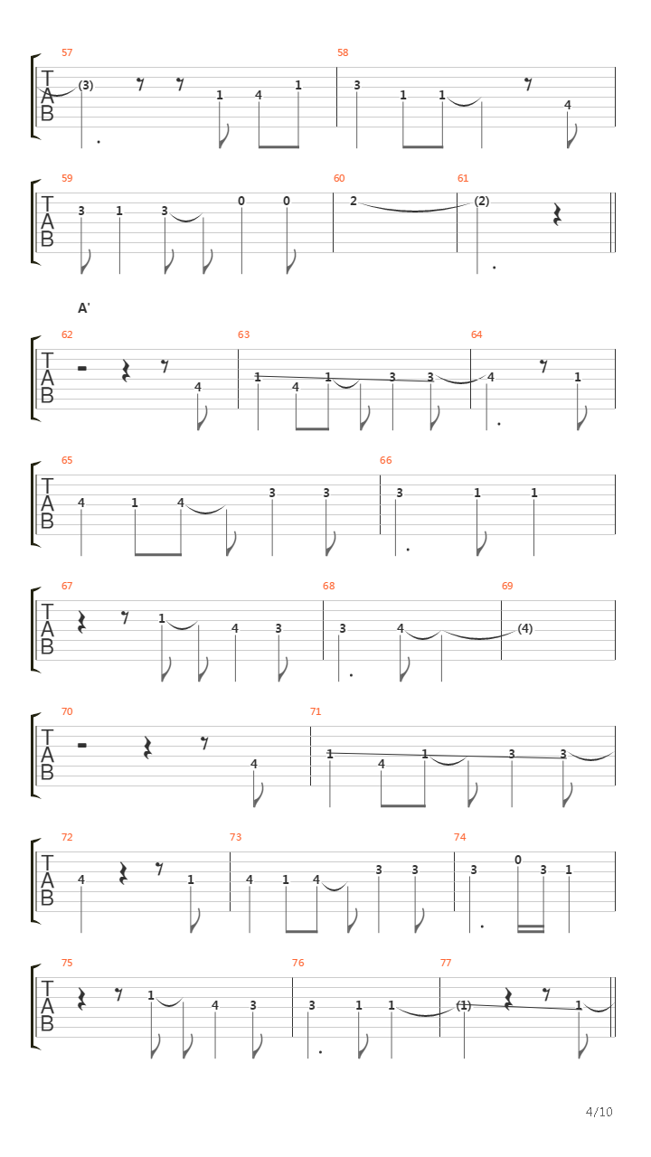 Journey Through The Decade吉他谱