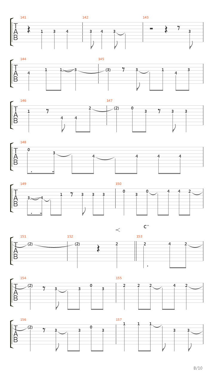 Journey Through The Decade吉他谱