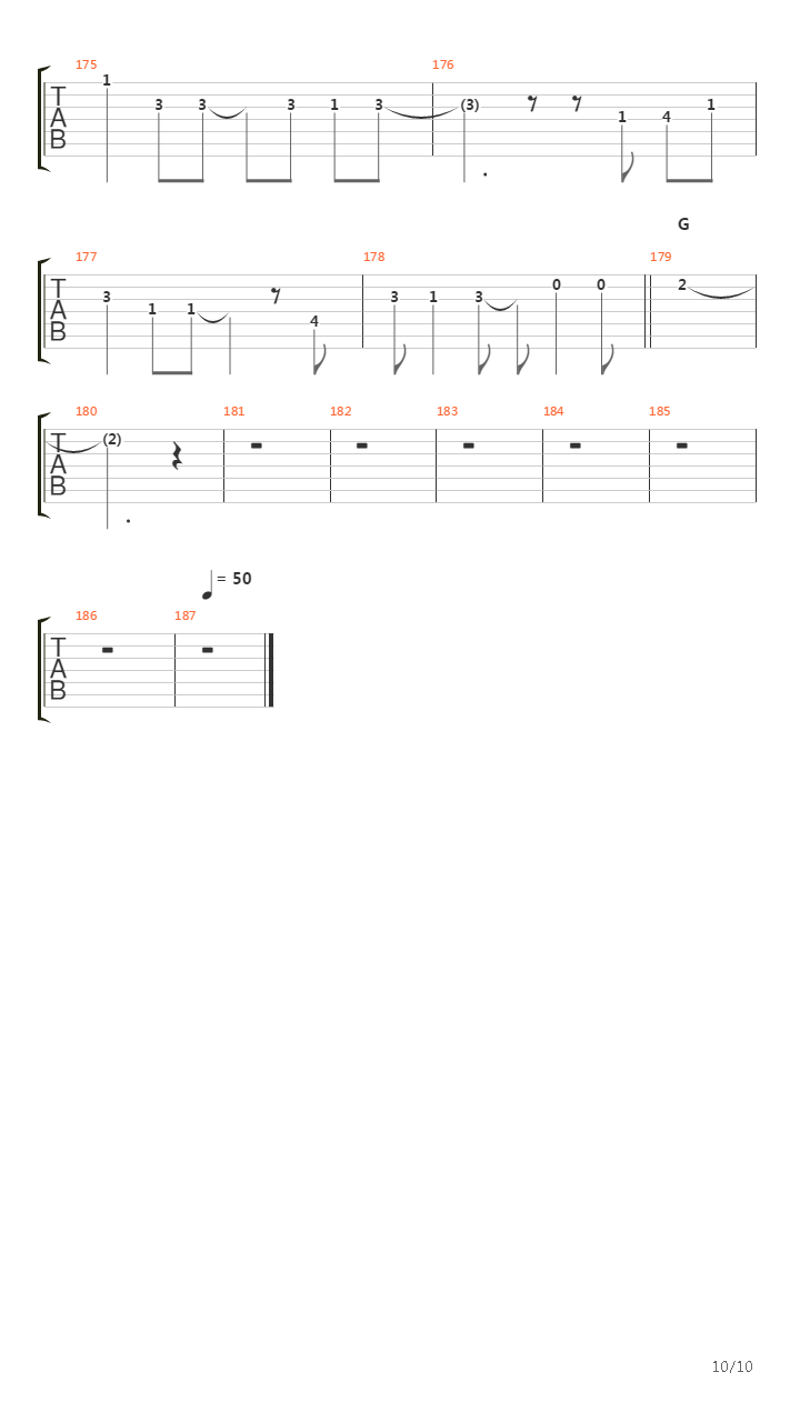 Journey Through The Decade吉他谱