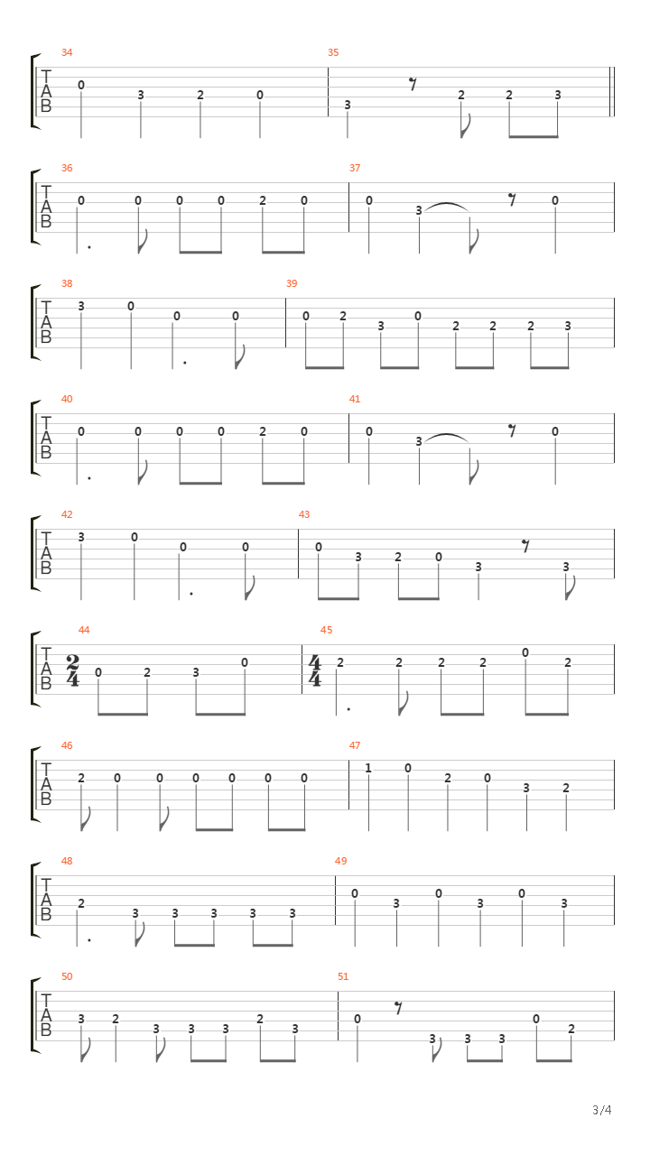 La Ballade Des Baladins吉他谱