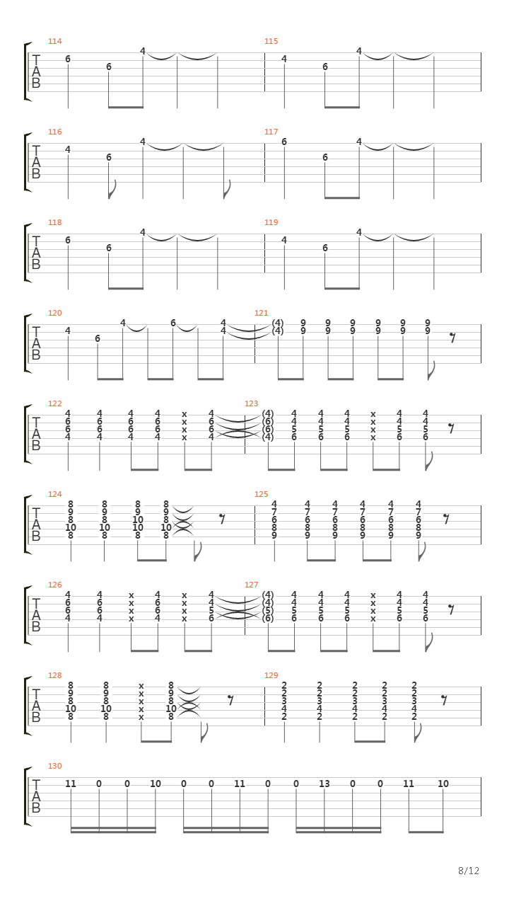 2350吉他谱