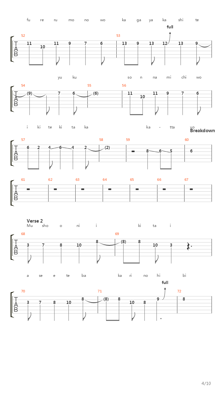 Alchemy吉他谱