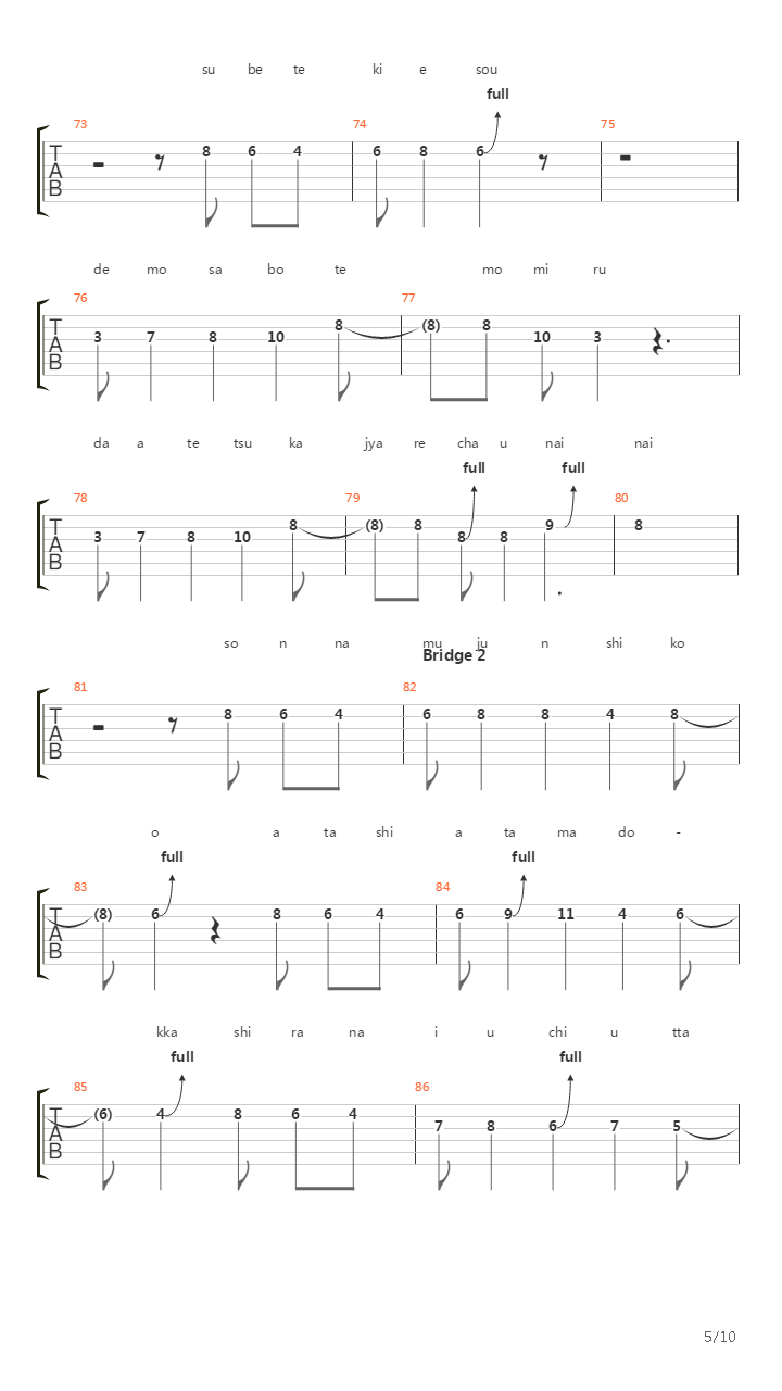 Alchemy吉他谱