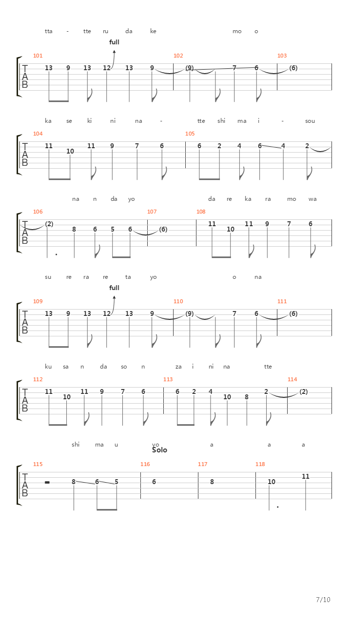 Alchemy吉他谱