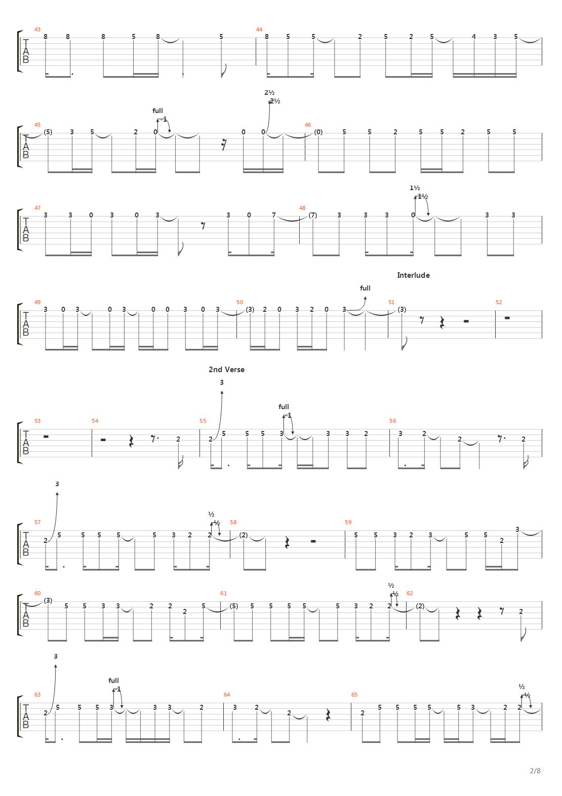 Locomotive (Complicity)吉他谱