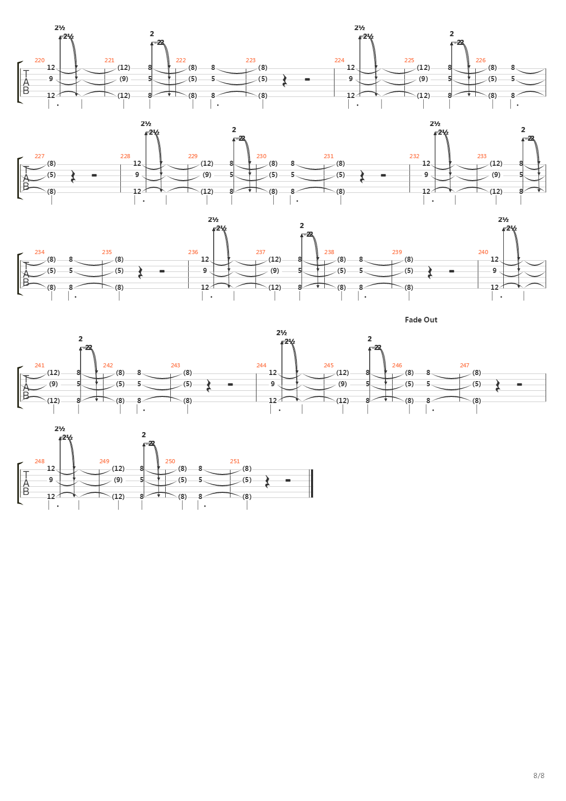 Locomotive (Complicity)吉他谱