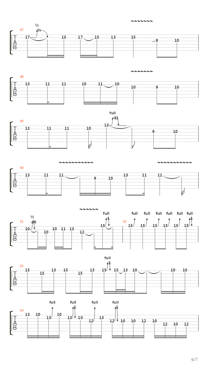 The Ballad Of Death吉他谱