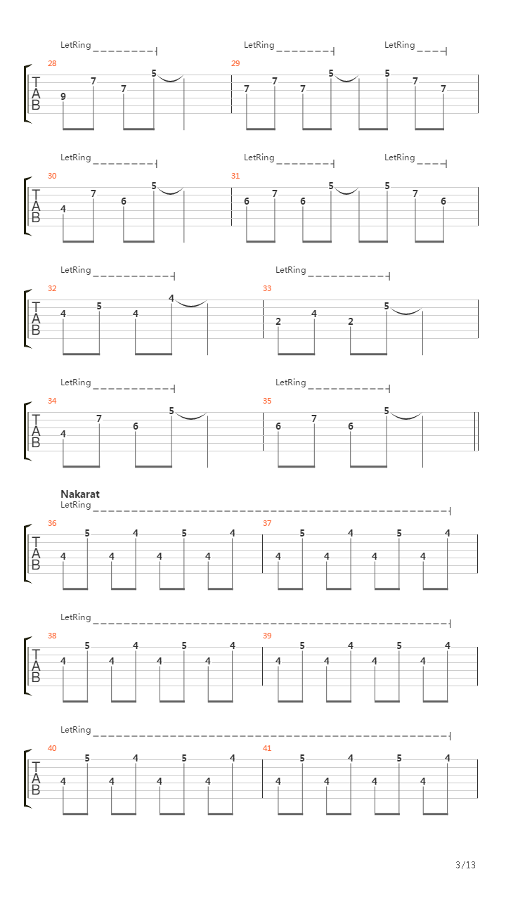 Elfida V2吉他谱
