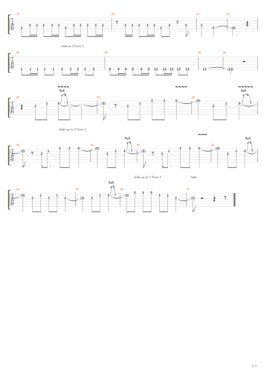 Apache吉他谱