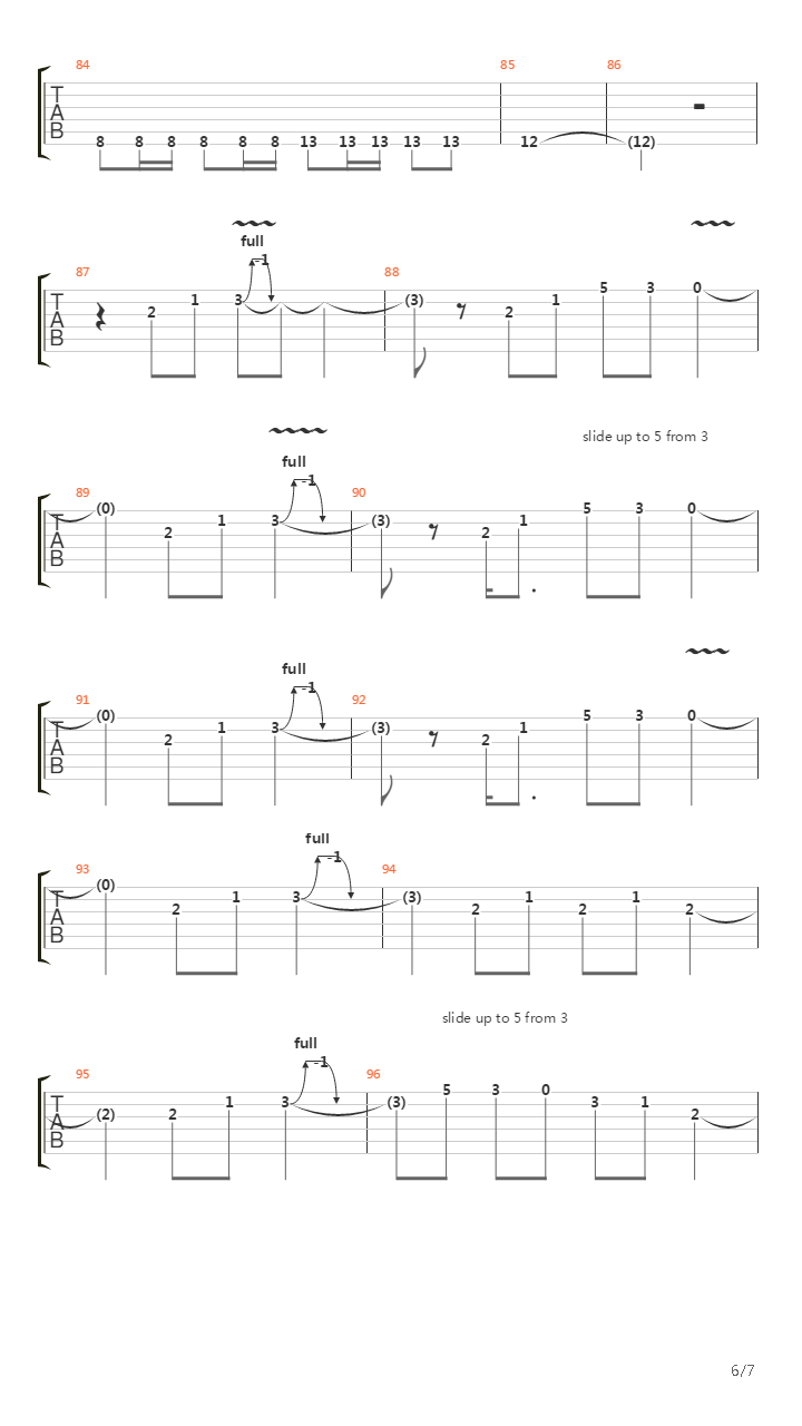 Apache吉他谱