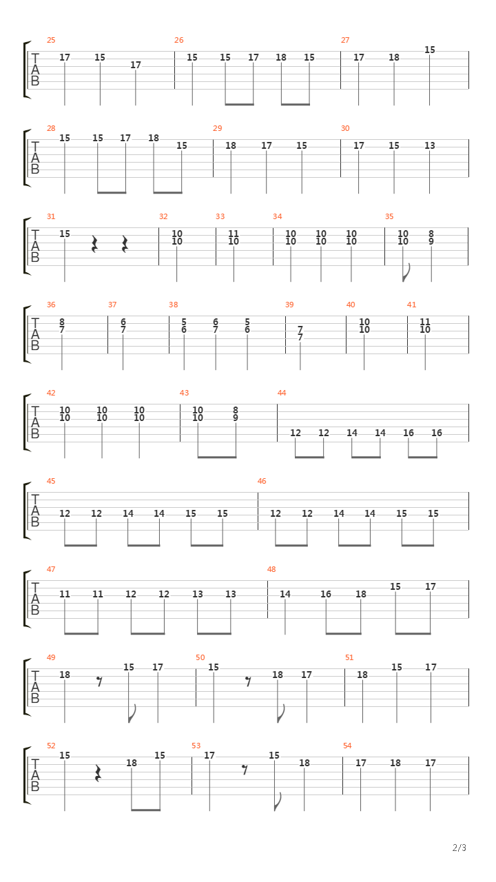 Pirates Of The Caribbean - The Black Pearl (Theme Song)吉他谱