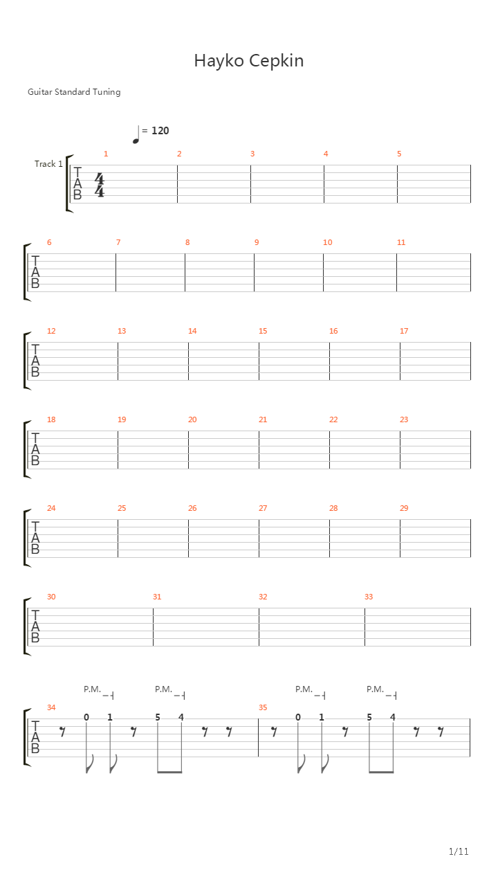 Sonra Görüşelim吉他谱