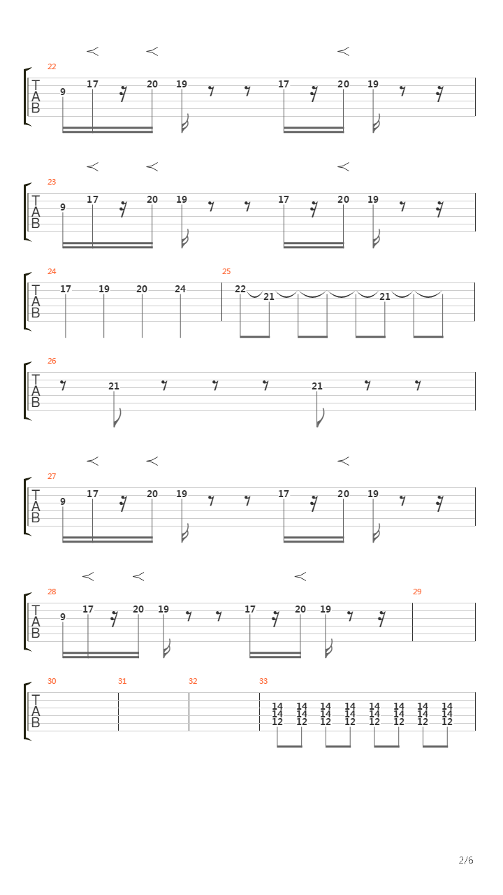 Ölüyorum吉他谱