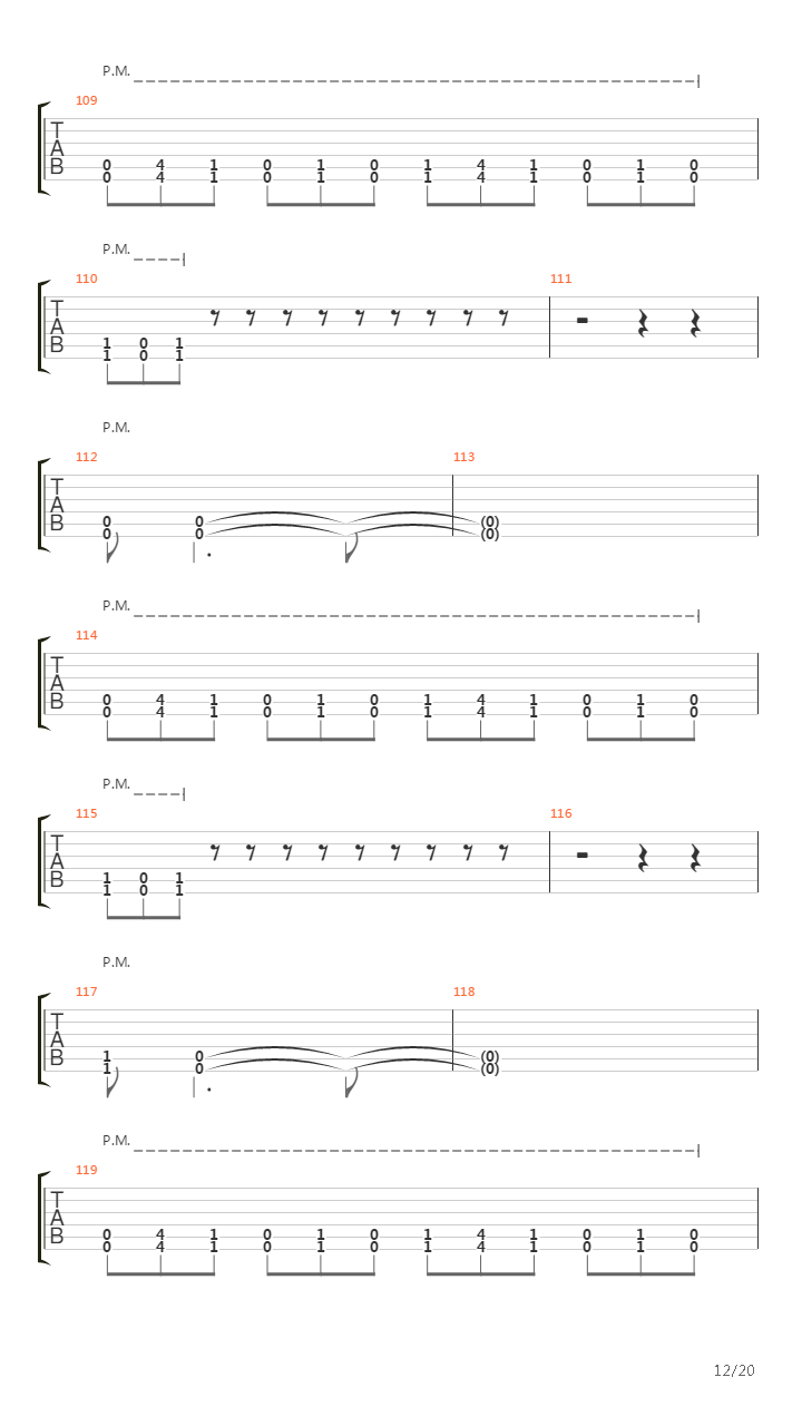 The Legend Of The Rent Was Way Hardcore吉他谱