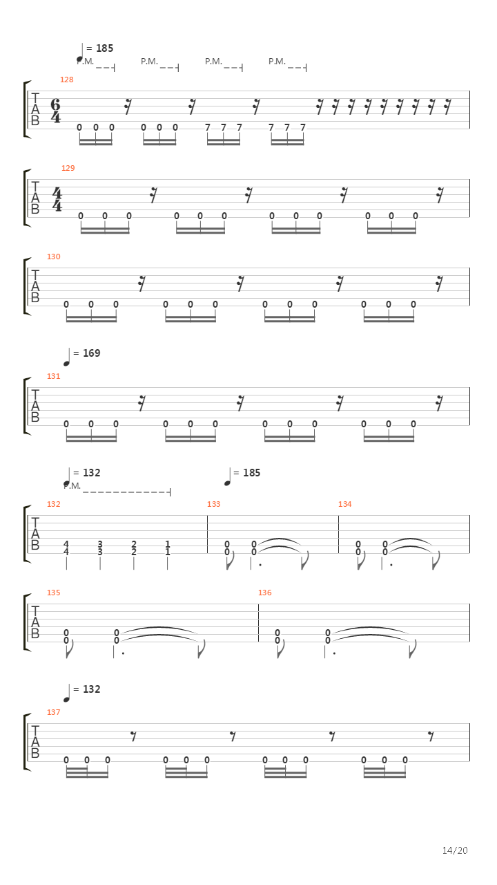 The Legend Of The Rent Was Way Hardcore吉他谱