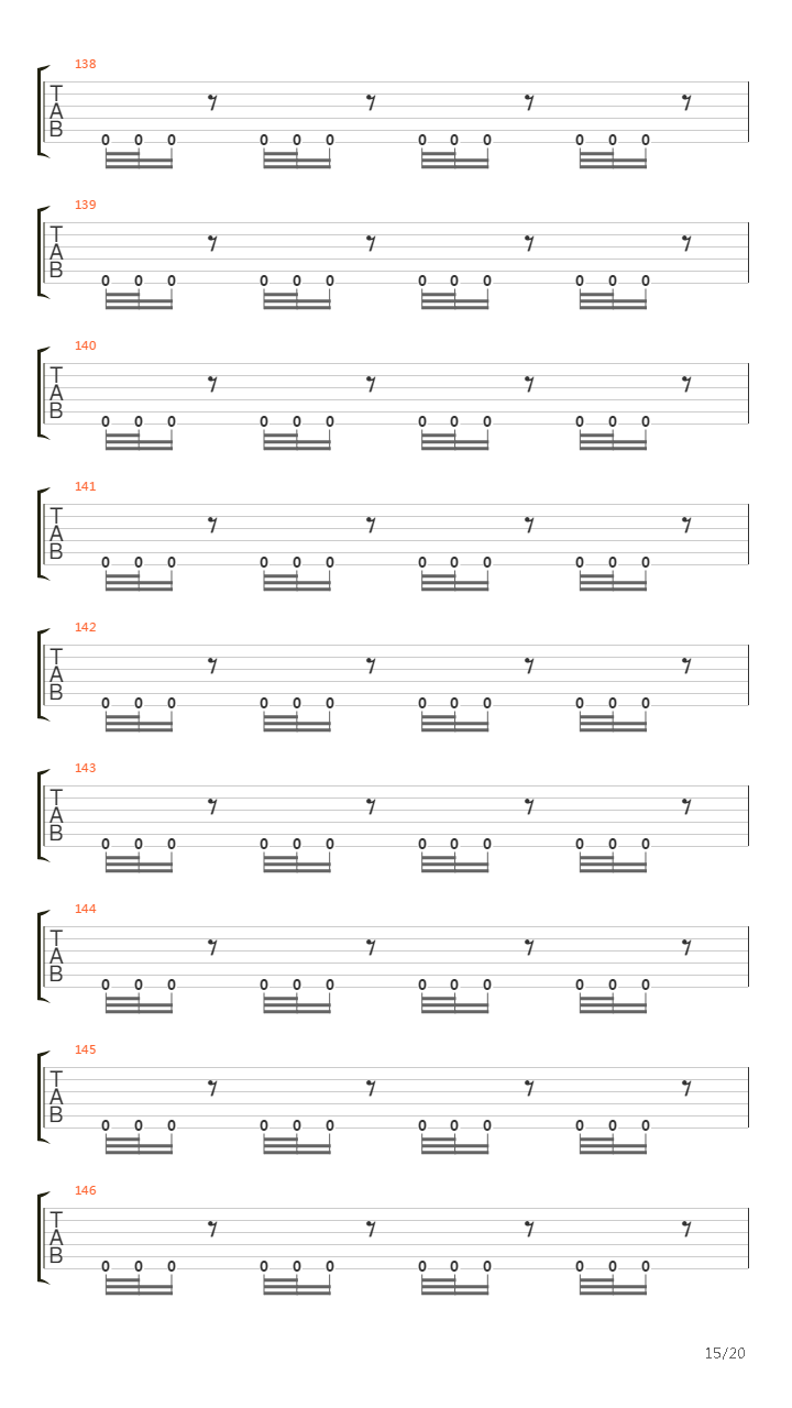 The Legend Of The Rent Was Way Hardcore吉他谱