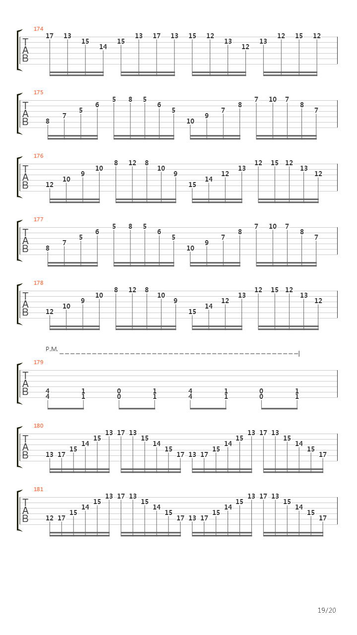 The Legend Of The Rent Was Way Hardcore吉他谱