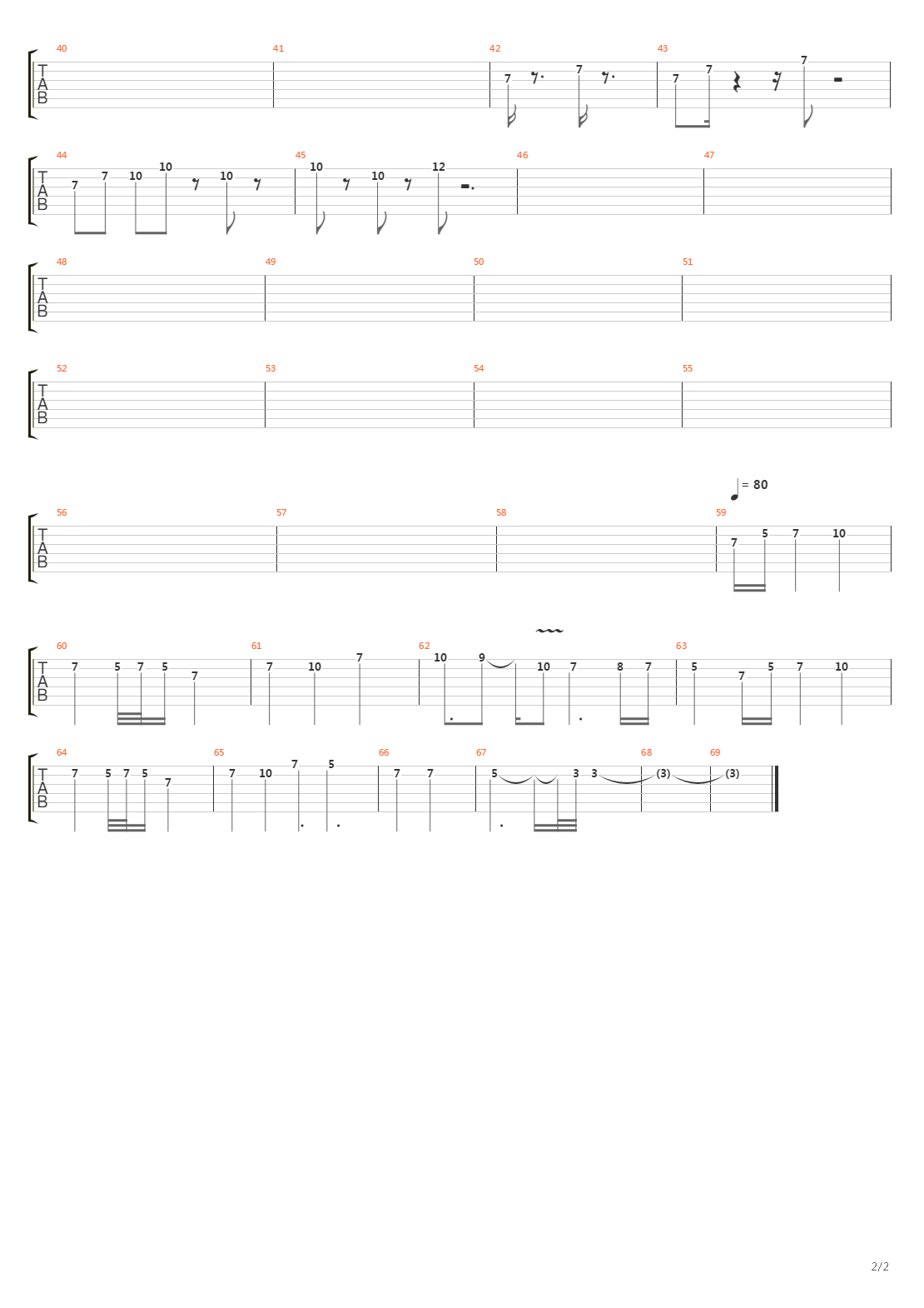 Concerning Hobbits Guitar吉他谱