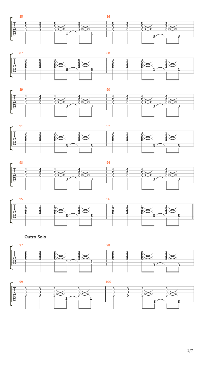 Way Back Into Love Full Instrumental吉他谱