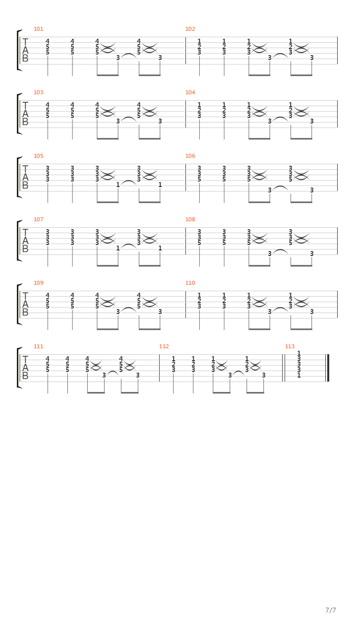 Way Back Into Love Full Instrumental吉他谱