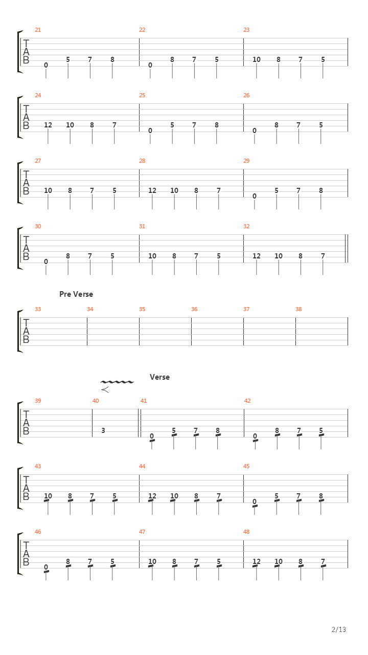 Unnamed Ix吉他谱