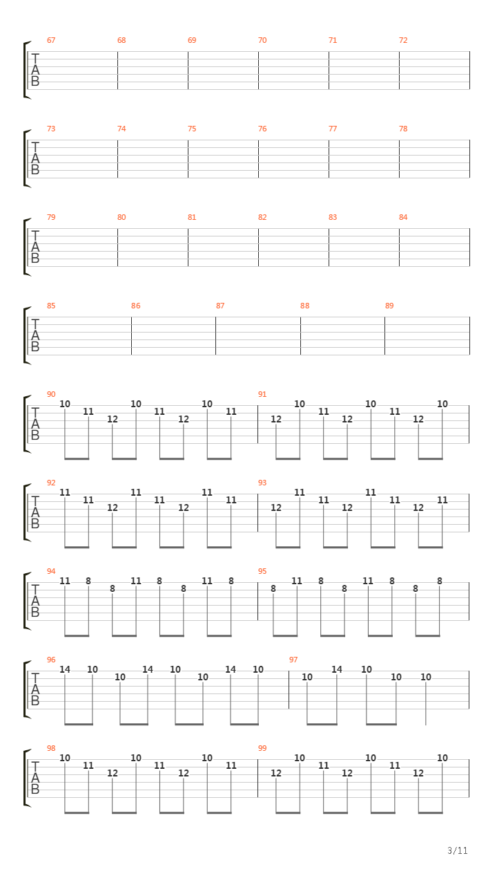 Rat Race吉他谱