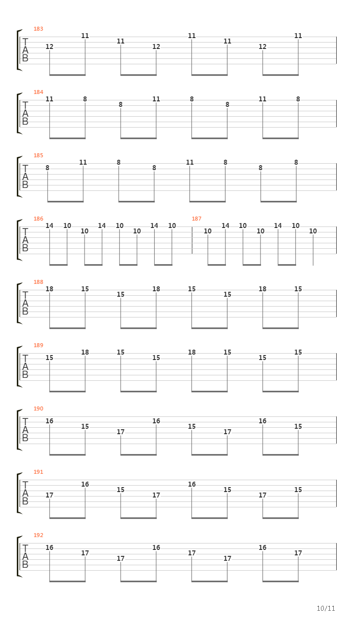 Rat Race吉他谱