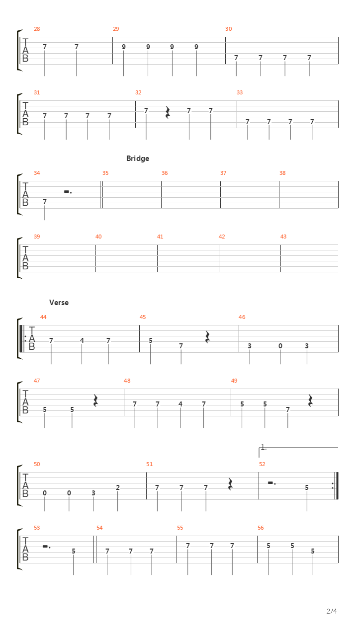 Merseburger Zaubersprüche II吉他谱