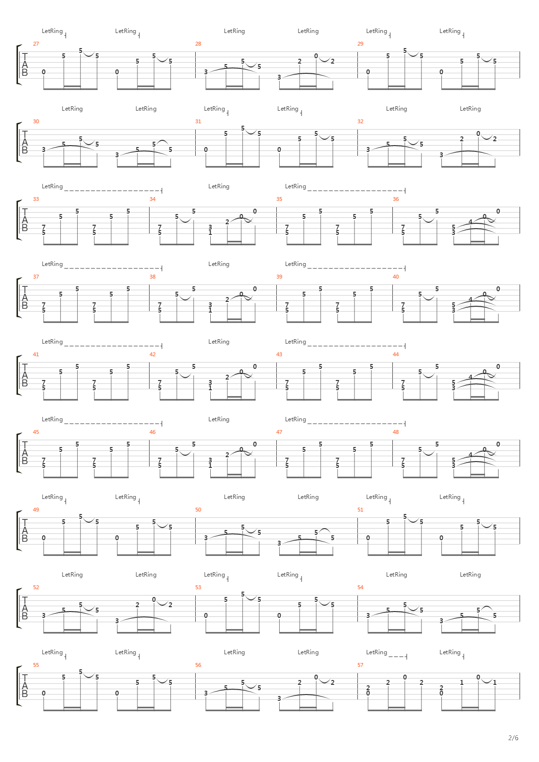 The Initation吉他谱